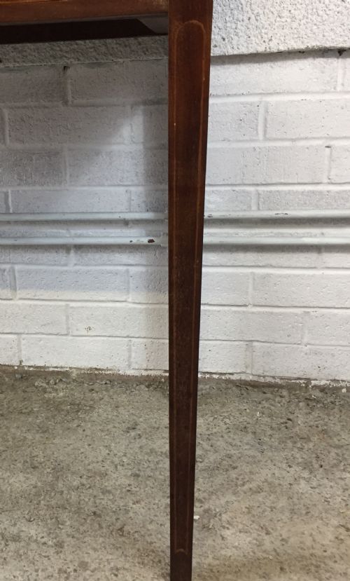 VICTORIAN MAHOGANY SIDE WRITING TABLE - ADDITIONAL PHOTO 8
