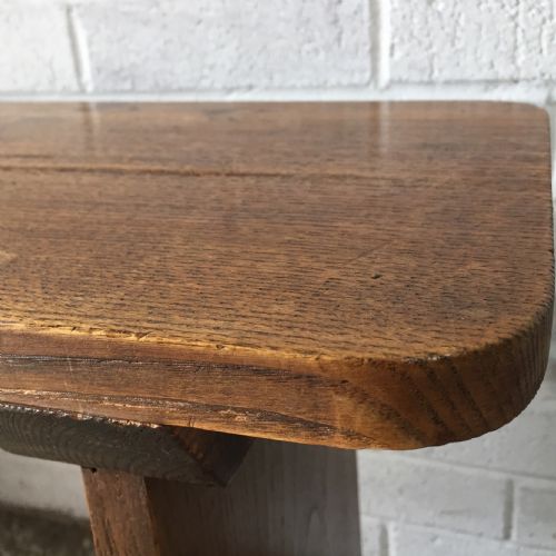 LATE 19TH EARLY 20TH CENTURY ELM BENCH - ADDITIONAL PHOTO 1