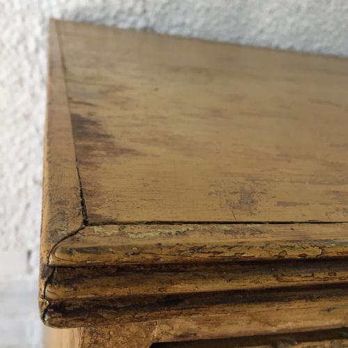 EARLY 19TH CENTURY PINE 3 DRAWER CHEST - ADDITIONAL PHOTO 4