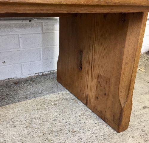 VICTORIAN PITCH PINE PEW - ADDITIONAL PHOTO 8