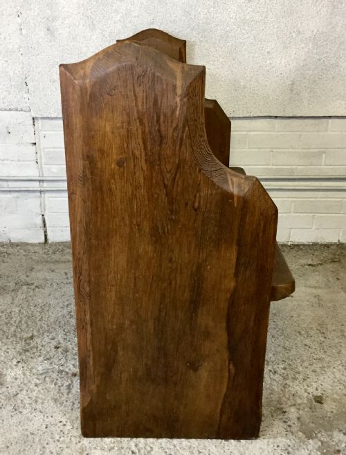 VICTORIAN PITCH PINE PEW - ADDITIONAL PHOTO 11