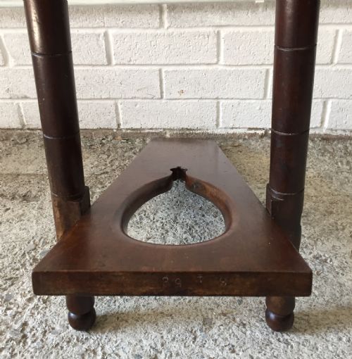 VICTORIAN MAHOGANY FOLDING BOOT JACK - ADDITIONAL PHOTO 5