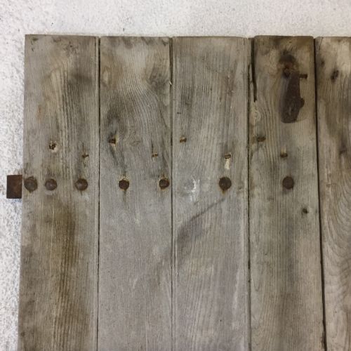 PAIR OF 19TH CENTURY FRENCH OAK DOORS - ADDITIONAL PHOTO 10