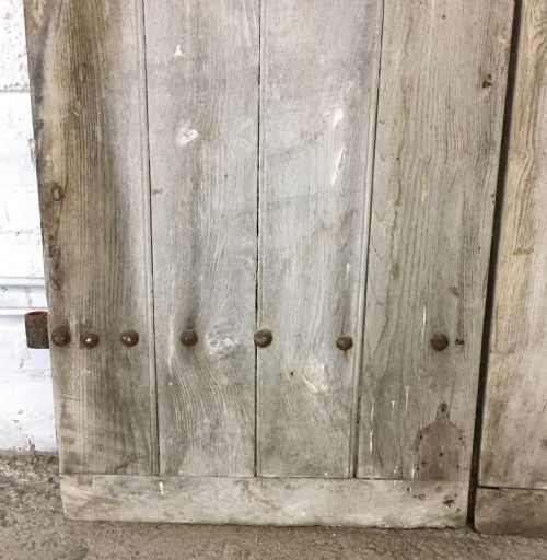 PAIR OF 19TH CENTURY FRENCH OAK DOORS - ADDITIONAL PHOTO 13