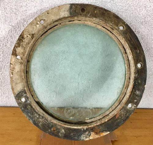 EARLY 20TH CENTURY BRASS PORTHOLE - ADDITIONAL PHOTO 6