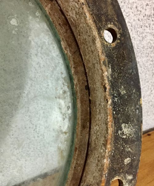 EARLY 20TH CENTURY BRASS PORTHOLE - ADDITIONAL PHOTO 7