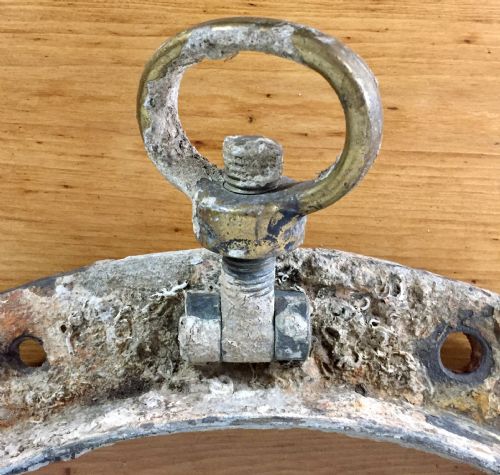 EARLY 20TH CENTURY BRASS PORTHOLE - ADDITIONAL PHOTO 12