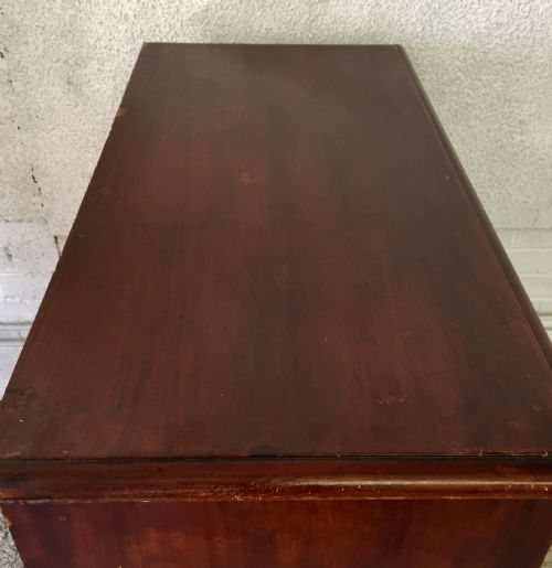 VICTORIAN PINE CHEST OF DRAWERS - ADDITIONAL PHOTO 4