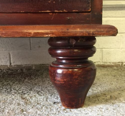 VICTORIAN PINE CHEST OF DRAWERS - ADDITIONAL PHOTO 7
