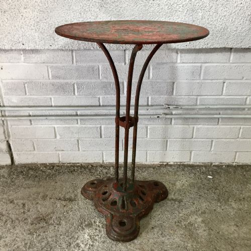 19th century french gueridon table with layers of old paint - CATEGORY: ANTIQUE TABLES - DATED 19TH CENTURY