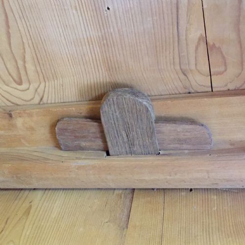 CIRCA 1900 CONTINENTAL PINE KNOCK DOWN WARDROBE - ADDITIONAL PHOTO 5