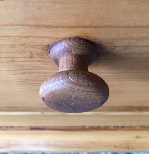 CIRCA 1900 CONTINENTAL PINE KNOCK DOWN WARDROBE - ADDITIONAL PHOTO 9