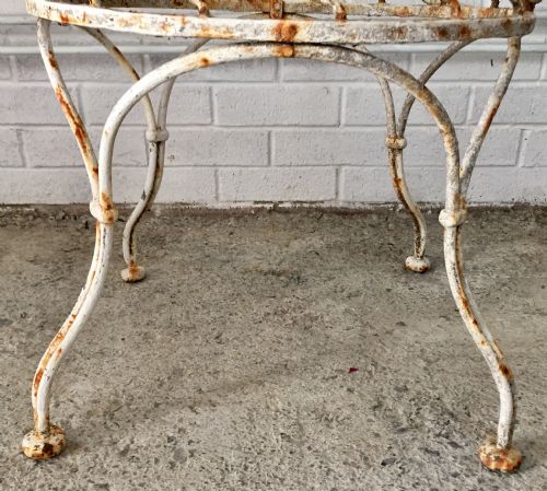IRON ARMCHAIR WITH SPRUNG SEAT AND BACK - ADDITIONAL PHOTO 7