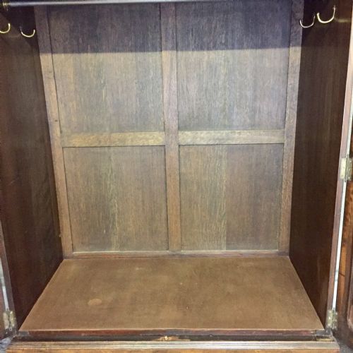 CIRCA 1900 WALNUT DWARF WARDROBE - ADDITIONAL PHOTO 3