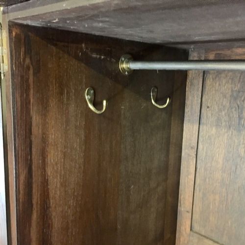 CIRCA 1900 WALNUT DWARF WARDROBE - ADDITIONAL PHOTO 5