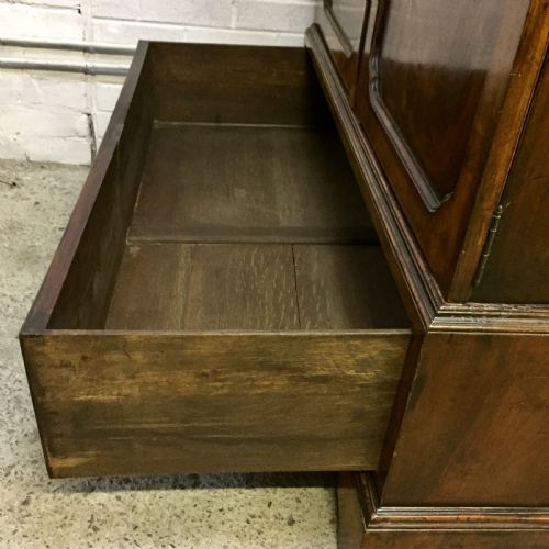 CIRCA 1900 WALNUT DWARF WARDROBE - ADDITIONAL PHOTO 7