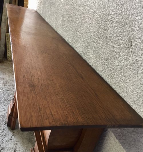 CIRCA 1900 OAK FIRE SURROUND - ADDITIONAL PHOTO 1