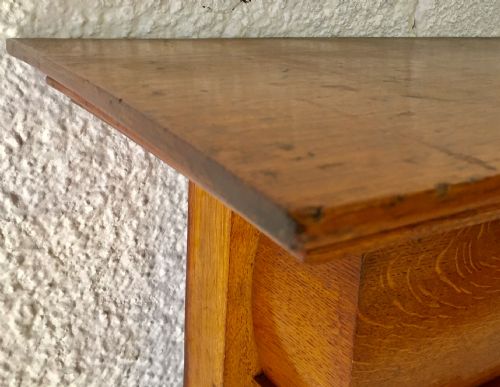 CIRCA 1900 OAK FIRE SURROUND - ADDITIONAL PHOTO 2