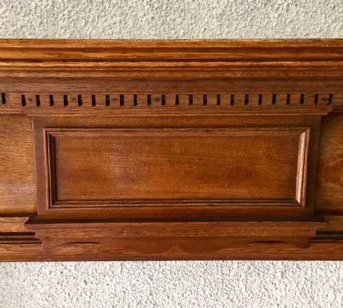 CIRCA 1900 OAK FIRE SURROUND - ADDITIONAL PHOTO 4