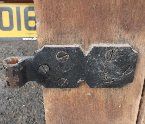 PAIR OF 19TH CENTURY OAK STUDDED EXTERNAL DOORS - ADDITIONAL PHOTO 19