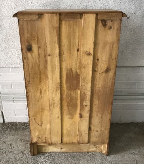 VICTORIAN PINE 6 DRAWER WELLINGTON CHEST - ADDITIONAL PHOTO 8