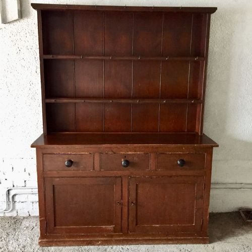 VICTORIAN PINE DRESSER IN ORIGINAL FINISH - ADDITIONAL PHOTO 1