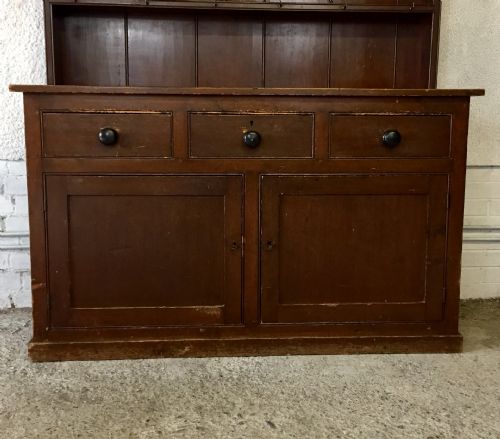 VICTORIAN PINE DRESSER IN ORIGINAL FINISH - ADDITIONAL PHOTO 9