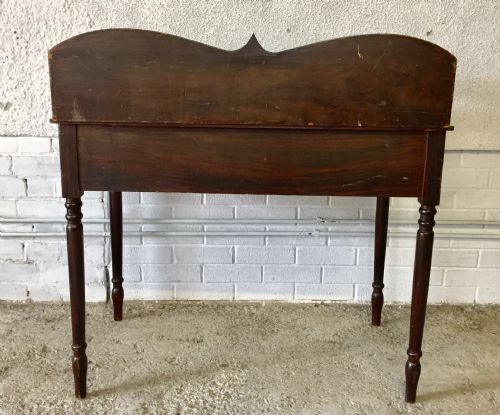 REGENCY PINE DESK WITH ORIGINAL ROSEWOOD EFFECT GRAINING - ADDITIONAL PHOTO 14