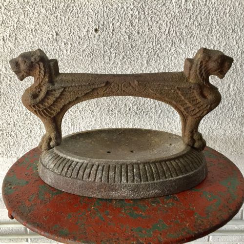 early 19th century cast iron boot scrape - CATEGORY: ANTIQUE MISCELLANEOUS - DATED 19TH CENTURY