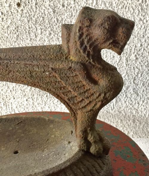 EARLY 19TH CENTURY CAST IRON BOOT SCRAPE - ADDITIONAL PHOTO 2