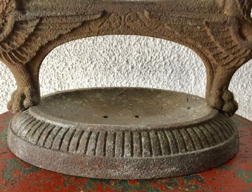 EARLY 19TH CENTURY CAST IRON BOOT SCRAPE - ADDITIONAL PHOTO 4