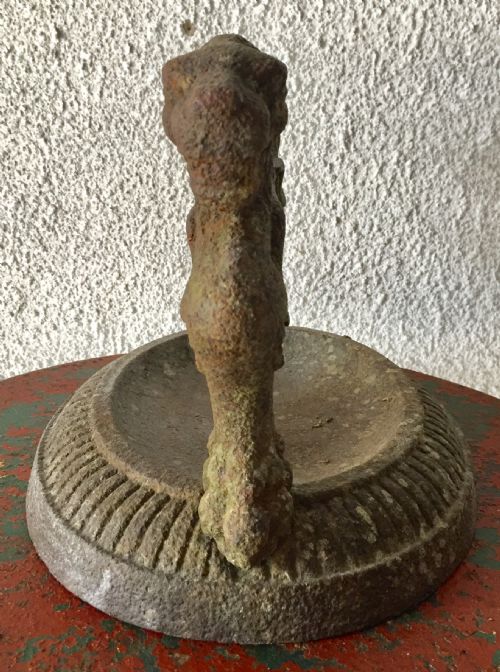 EARLY 19TH CENTURY CAST IRON BOOT SCRAPE - ADDITIONAL PHOTO 6