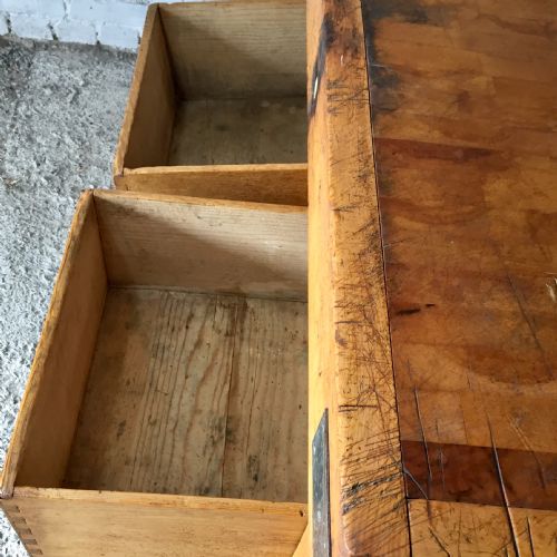 BUTCHERS BLOCK WITH DOUBLE SIDED DRAWERS - ADDITIONAL PHOTO 7