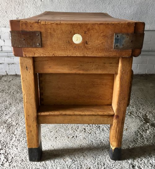 BUTCHERS BLOCK WITH DOUBLE SIDED DRAWERS - ADDITIONAL PHOTO 11