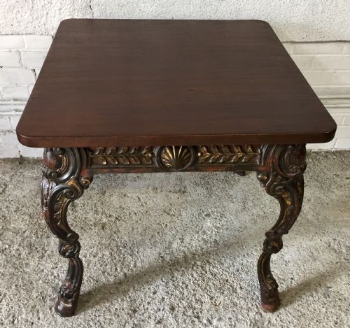 VICTORIAN CAST IRON PUB TABLE - ADDITIONAL PHOTO 2