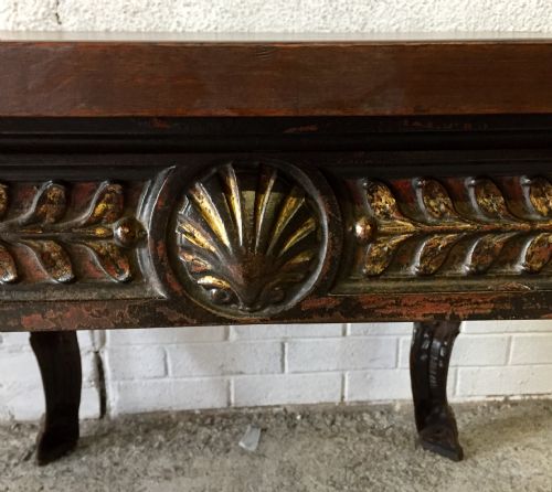 VICTORIAN CAST IRON PUB TABLE - ADDITIONAL PHOTO 6