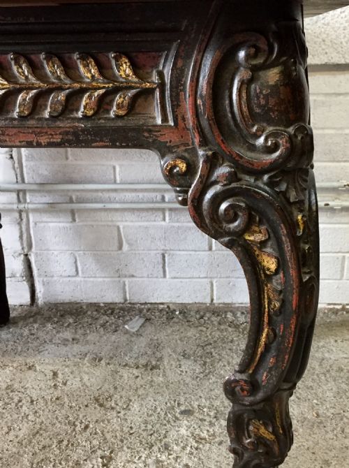 VICTORIAN CAST IRON PUB TABLE - ADDITIONAL PHOTO 8