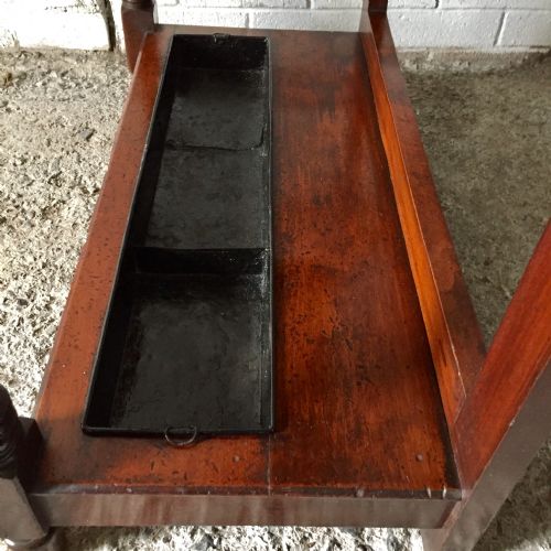 VICTORIAN MAHOGANY HALL STAND - ADDITIONAL PHOTO 12