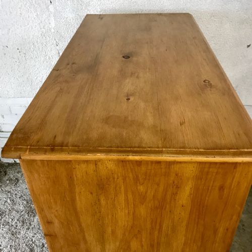 VICTORIAN PINE CHEST OF DRAWERS - ADDITIONAL PHOTO 1