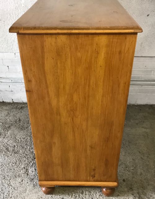 VICTORIAN PINE CHEST OF DRAWERS - ADDITIONAL PHOTO 6
