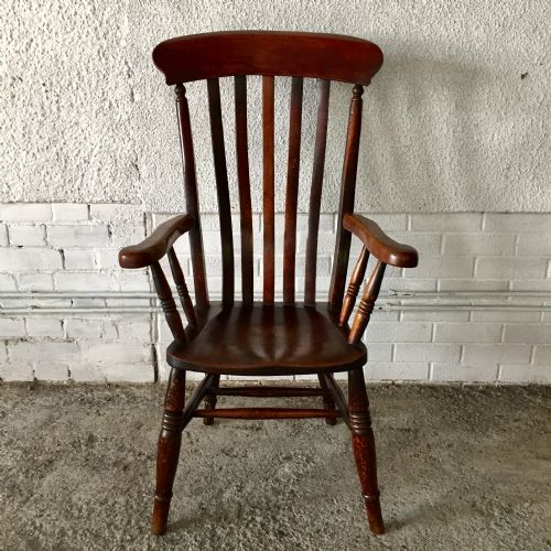 victorian elm and beech windsor carver chair - CATEGORY: ANTIQUE CHAIRS - DATED VICTORIAN