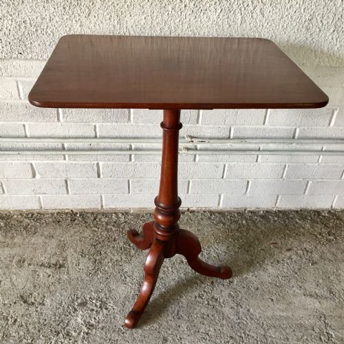 EARLY 19TH CENTURY MAHOGANY WINE TABLE - ADDITIONAL PHOTO 1