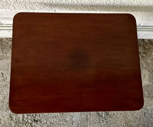 EARLY 19TH CENTURY MAHOGANY WINE TABLE - ADDITIONAL PHOTO 3