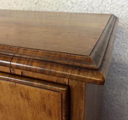 1920 WALNUT APPRENTICE CHEST OF DRAWERS - ADDITIONAL PHOTO 3