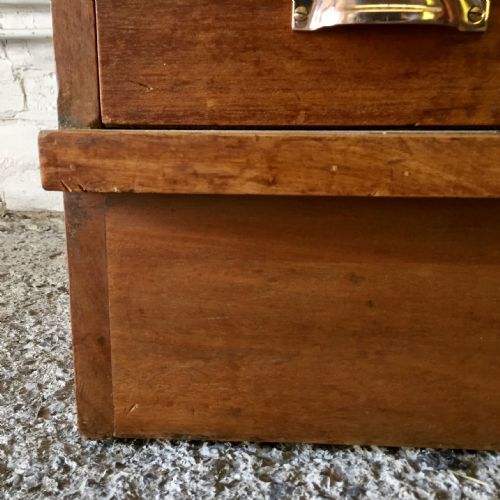 CIRCA 1900 MAHOGANY FILING CABINET - ADDITIONAL PHOTO 9