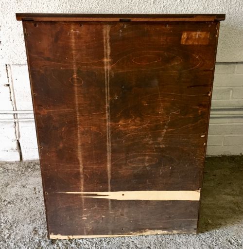 CIRCA 1900 MAHOGANY FILING CABINET - ADDITIONAL PHOTO 12