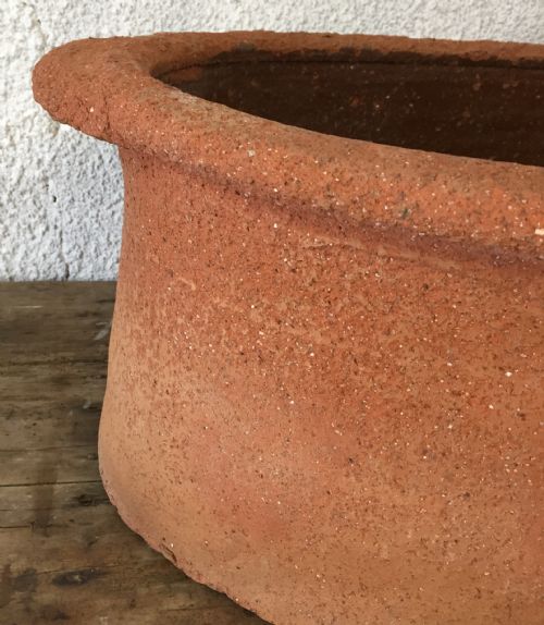 19TH CENTURY TERRACOTTA SALTER - ADDITIONAL PHOTO 3