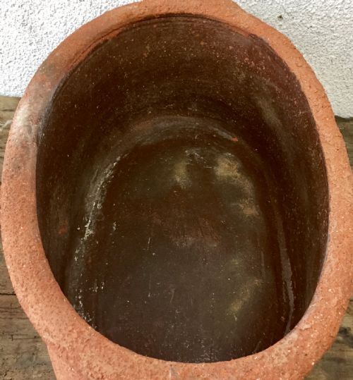 19TH CENTURY TERRACOTTA SALTER - ADDITIONAL PHOTO 5