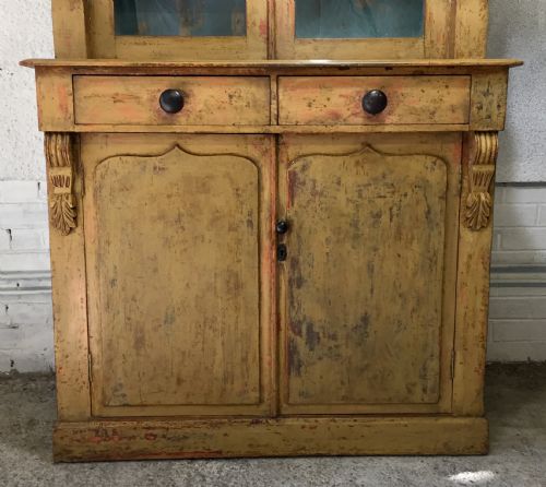 VICTORIAN PINE WEST COUNTRY GLAZED TOP DRESSER - ADDITIONAL PHOTO 6