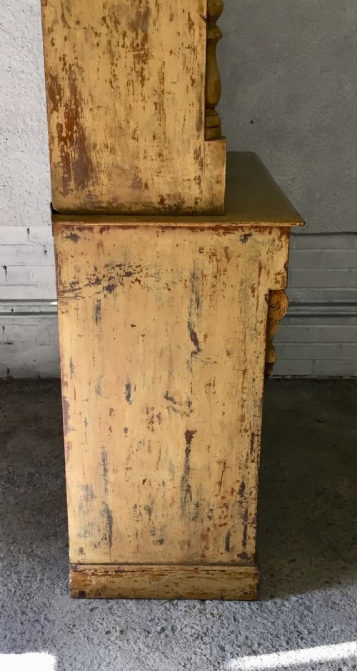 VICTORIAN PINE WEST COUNTRY GLAZED TOP DRESSER - ADDITIONAL PHOTO 15